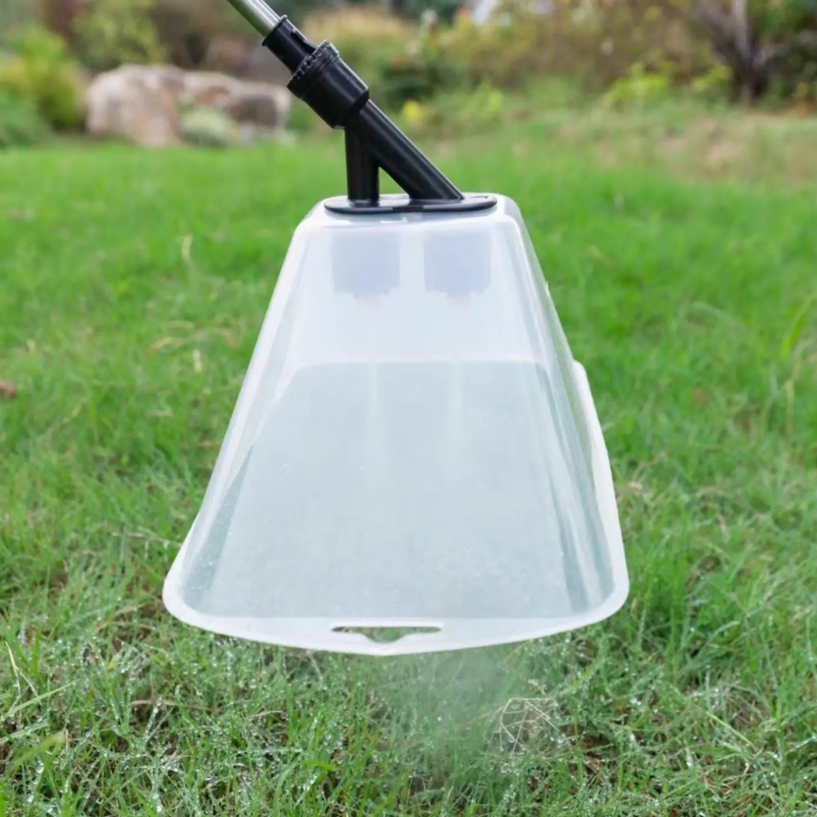 

Windproof Spraying Device Guard Sturdy Transparent Spraying Device Cover Agricultural Spray Cover Uniform Coverage Spray Hood
