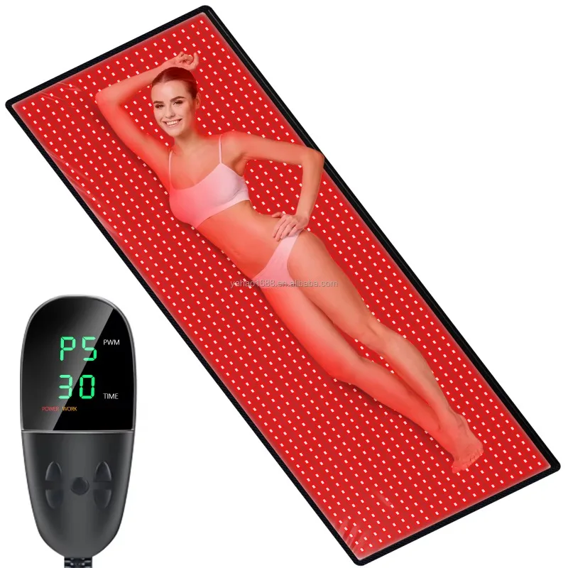 

Full Body LED Infrared Light Therapy Pad Blanket for Pain Relief Recovery