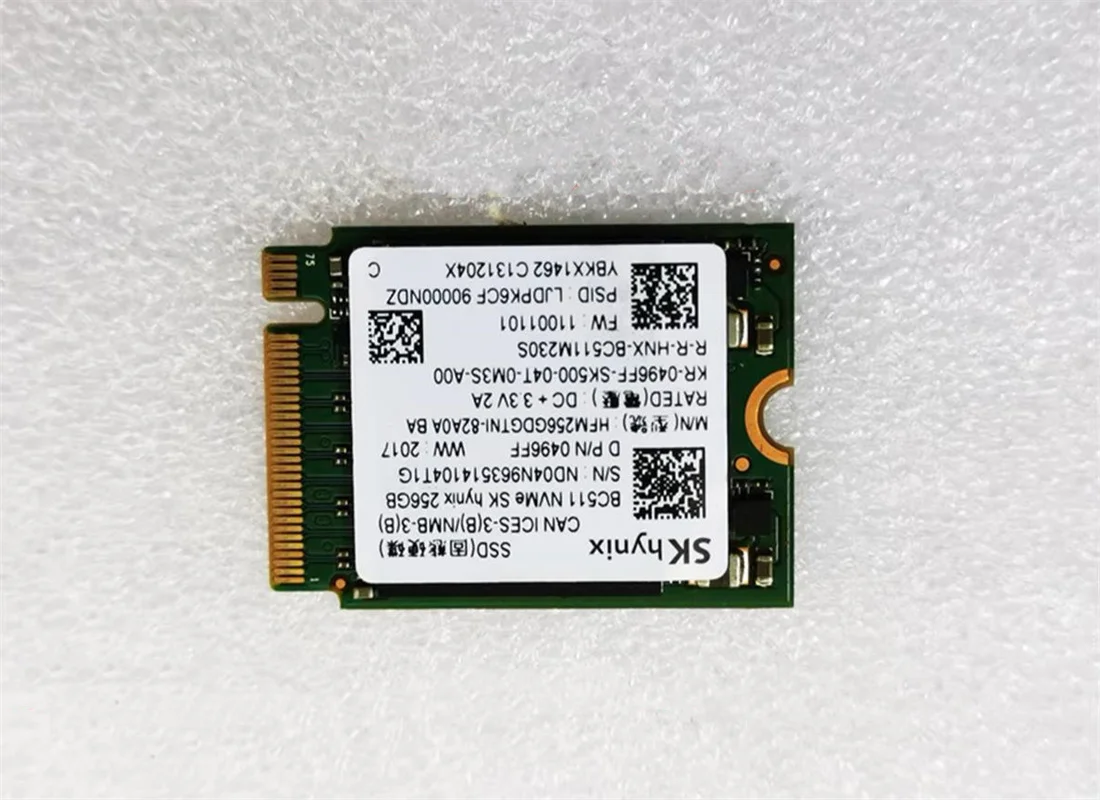 FOR Dell Computer SK Hynix BC501/BC511 BC711 128G 256G 512G M.2
