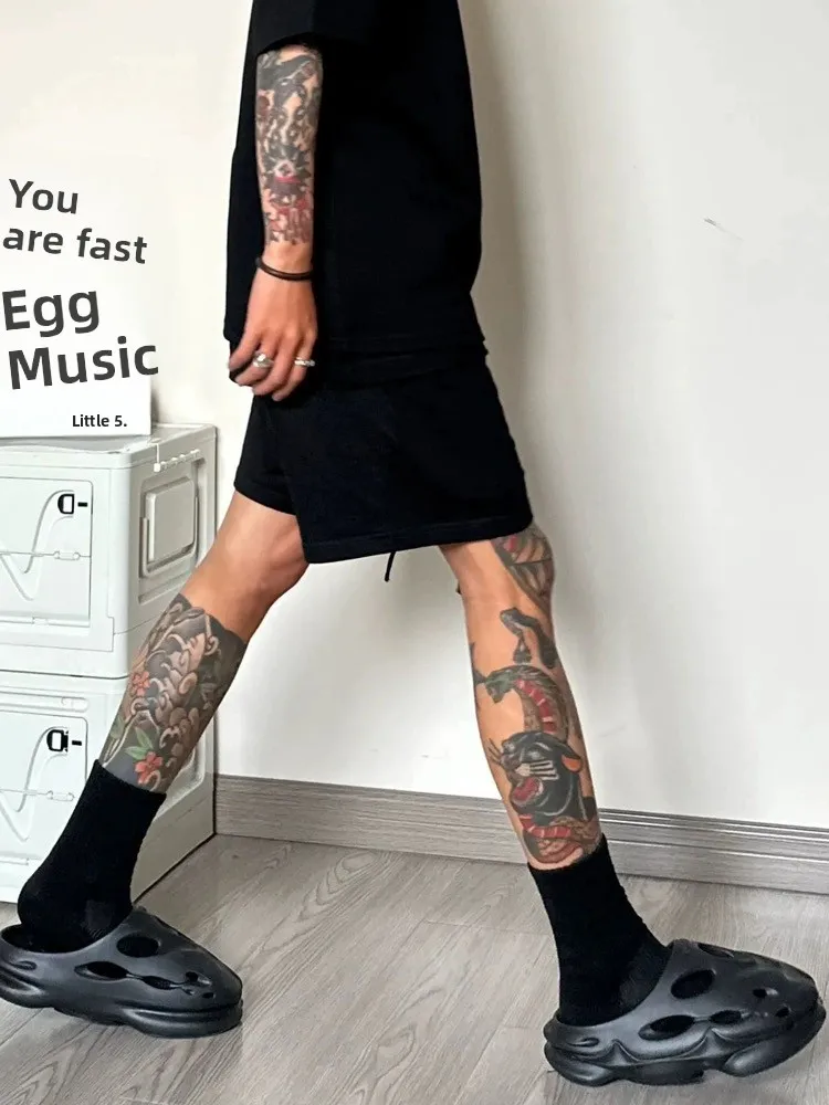 

Мужские летние свободные универсальные спортивные лыжи American Sle, модные брюки с пятью точками Dstring Vibe