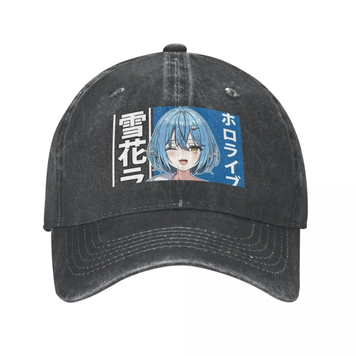 Yukihana Lamy Short Hair in Pajama Cowboy Hat Visor Brand Man cap Women's Golf Clothing Men's