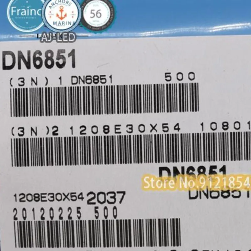 10pcs/lot DN6851-D speed position rotation Hall sensor effect switch Mark:6851 double pole latch TO-92S