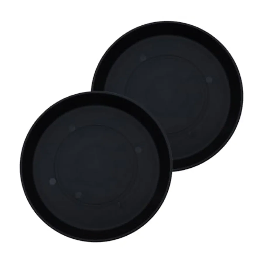 

Поддон для цветочных горшков Prima Round 21 дюйм, легкий, УФ-стойкий, пластиковый, для улицы и дома, 2 штуки в упаковке