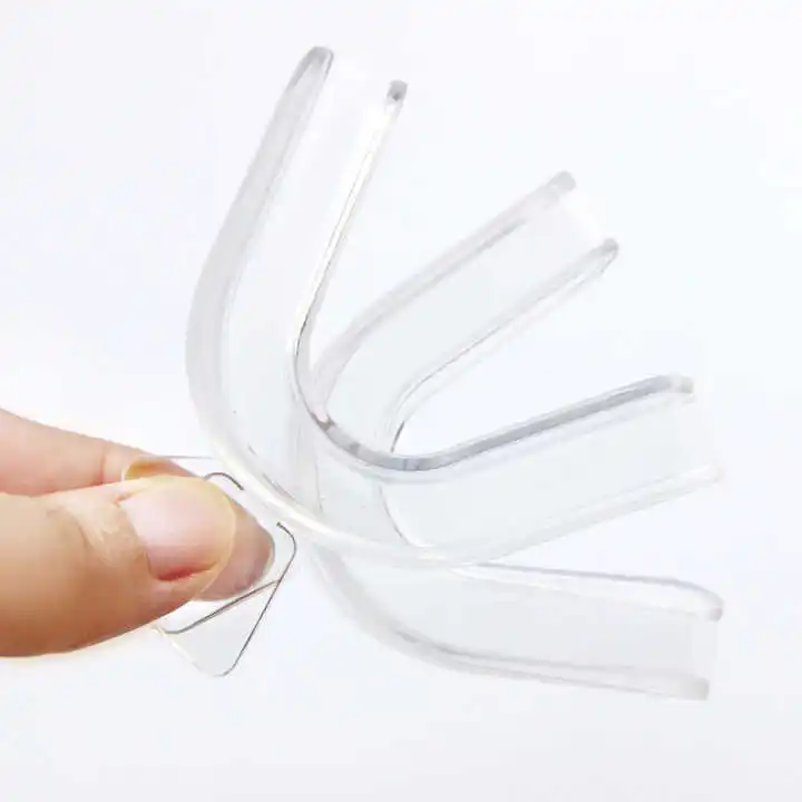 4PCS Anti Snoring Mouth Guard Night Guard Gum Shield Mouth Tray Grinding Bruxism Snore Stopper Sleep Anti Snore Sleeping Aid image 2