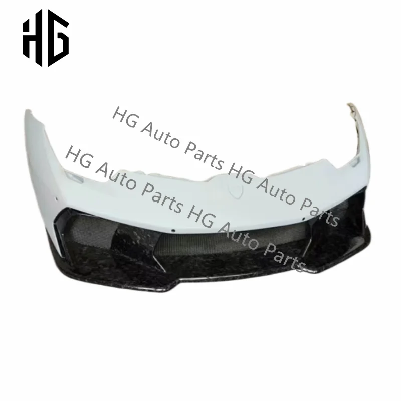 Factory Sales Vors style Semi-carbon Fiber Front Bumper Lip For Lamborghini Huracan LP580 LP610-4 Car Bumper Body Kit