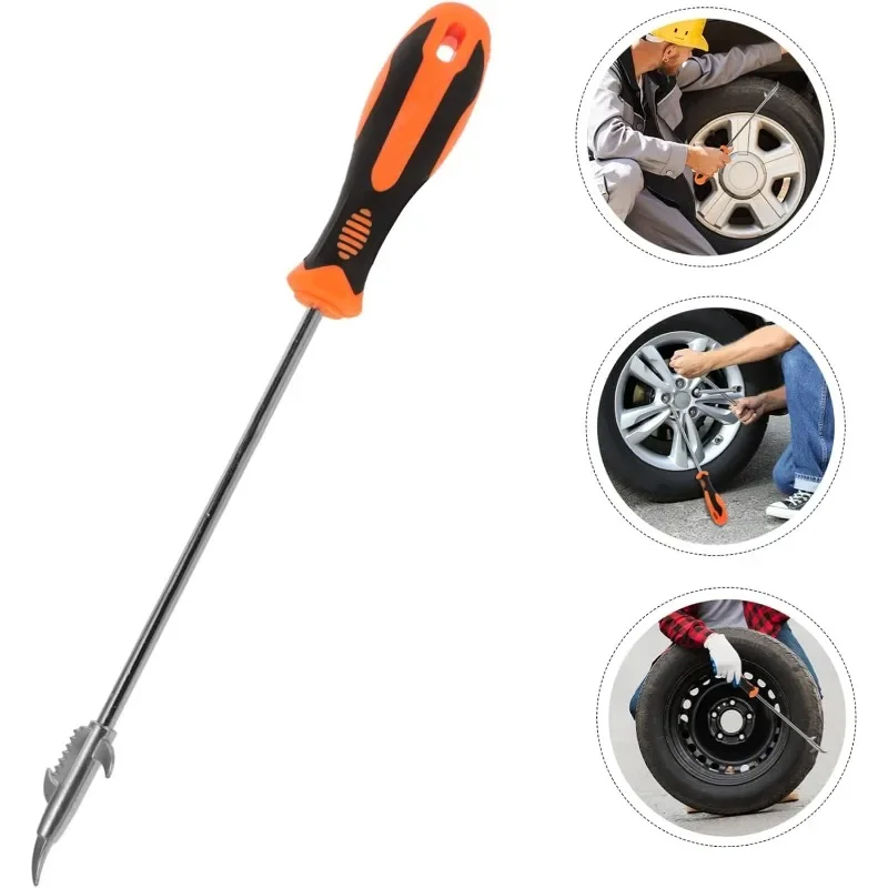 Multifunctional Car Tire Stone Cleaning Tool Stone Picking Device Buckle Picking Hook Car Tire Stone Cleaning Hook Removal Stone