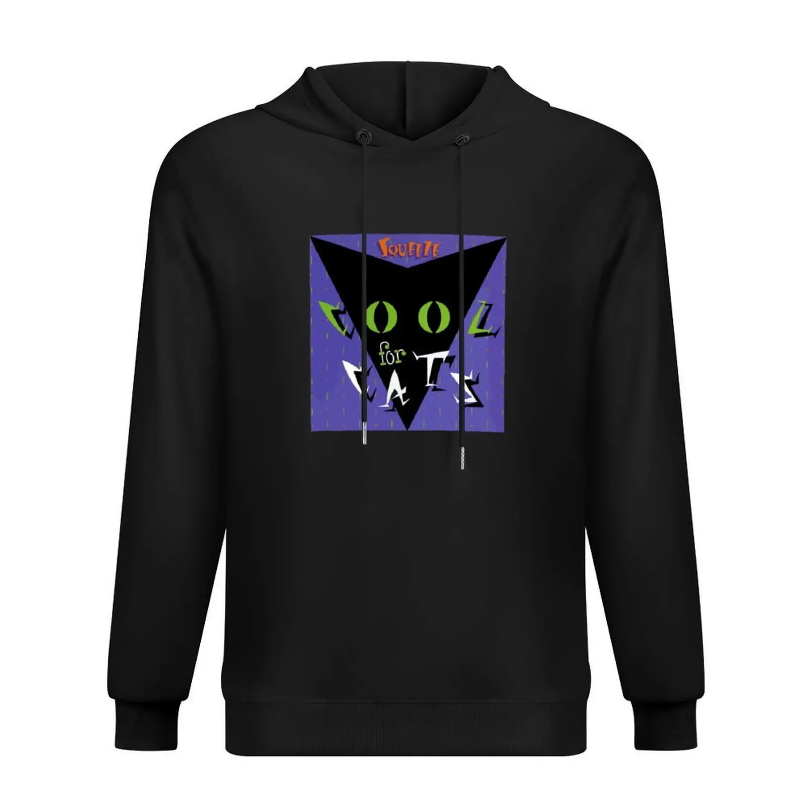 

Squeeze Cool For Cats, Cool Cats Purple Green Hoodie men's autumn clothes men's sweat-shirt korean clothes new hooded tee