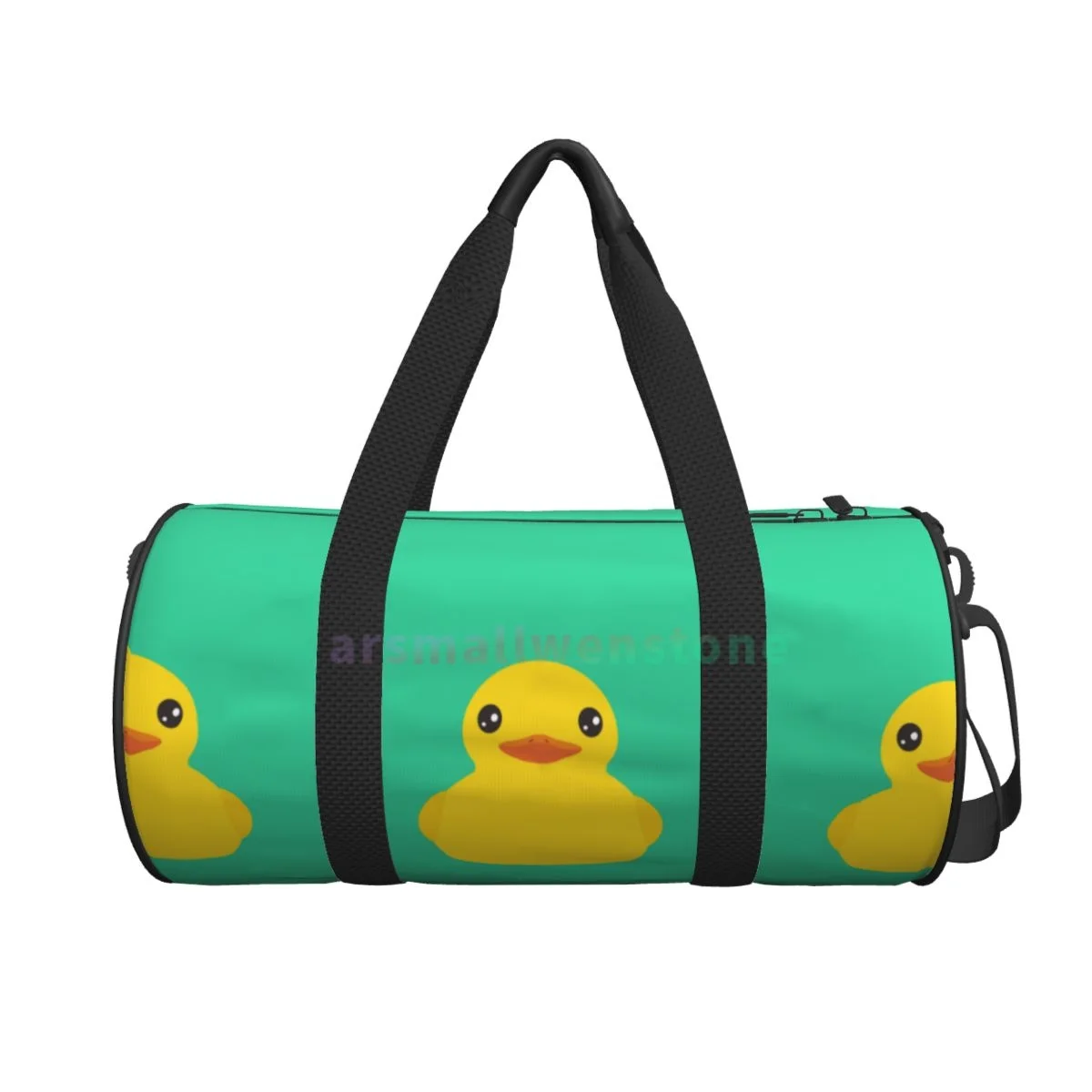 Bolsa de viaje de pato amarillo, bolsa de Yoga, mochila duradera de entrenamiento, bolsos redondos para Fitness al aire libre