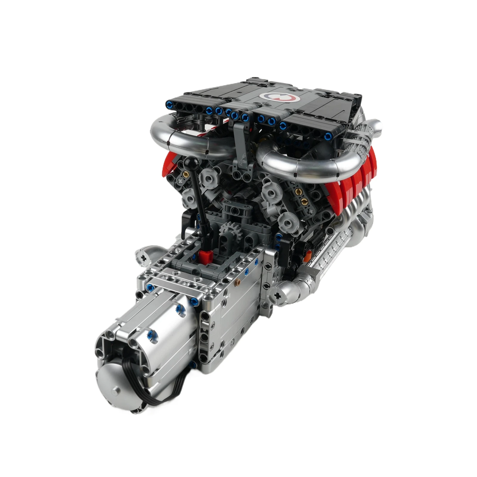 Simulation Car Engine Model Technology  Building Blocks Parts With Motor Driven Collectible Assembly Toys MOC Bricks Accessory