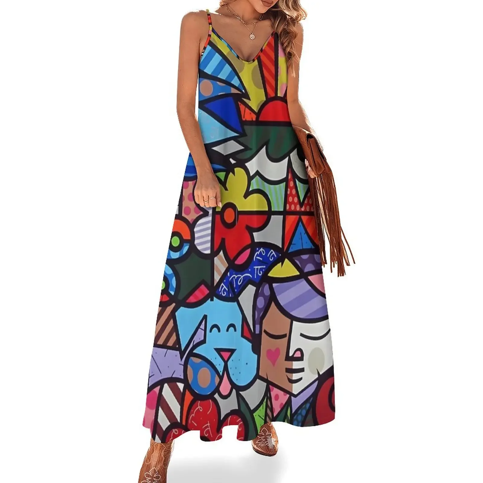 

Garden Sleeveless Dress Elegant gowns evening dresses ladies Woman dresses Summer dresses for women Dress