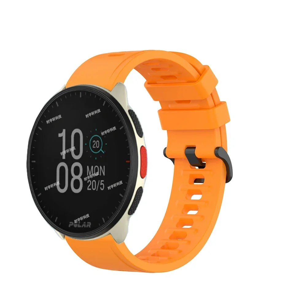 20mm 22mm Sport Band For Polar Vantage M M2/Grit X Pro Silicone Bracelet Strap For Polar Pacer/Ignite 3 2/Unite Watch Wristband