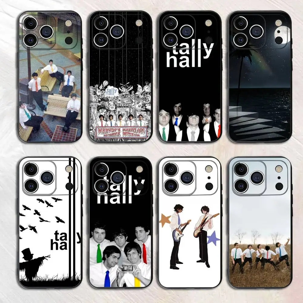 

Band T-Tally Hall Phone Case Silicone Phone Case For iPhone 17,16,15,14,13,12,11 X XR XS Plus Pro Max SE Shockproof Soft Cover
