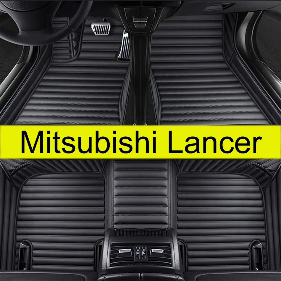 Car Floor Mats For Mitsubishi Lancer II Cedia Virage 2009-2014 Accesorios Para Auto Non-slip Floor Mats Car Accessories Interior