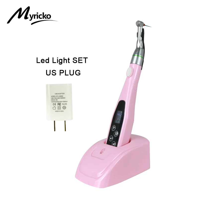EndoMotor 16:1 Dental Reduction Equipment Wireless Endo mit LED-Licht Importiertes Motorwurzelkanalinstrument Zahnarztspitzen