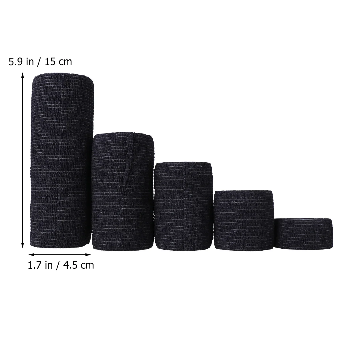 

Elastic Self Sports Tape Cohesive First Aid 100Long Durable Camo Exercise Wraps No Clips Needed