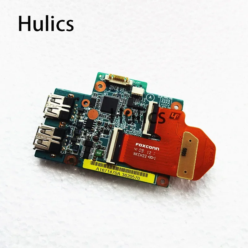 Placa USB usada Hulics para Sony Vaio VGN-SR VGN-SR39XN PCG-5R2M PCG-5S1T 1P-108AJ03-6011 IFX-505