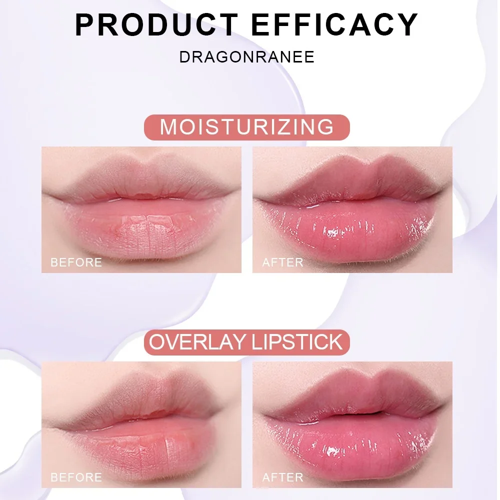 6 قطعة/المجموعة زيت الشفاه الزجاج مرآة توت الشفاه يرطب ترطيب الشفاه بلسم لطيف شفاف لفة على ملمع الشفاه العناية بالشفاه ماكياج #3