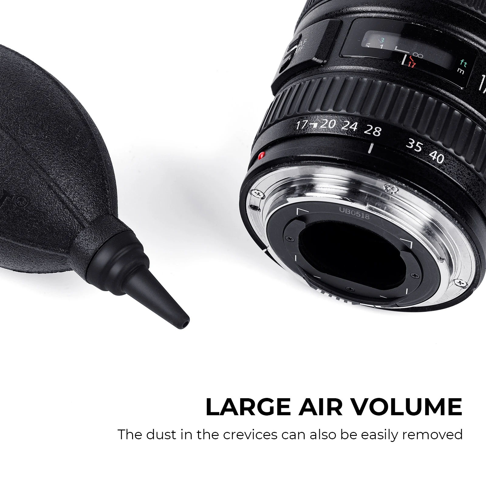 K&F Concept Air Dust Lense Blower for Digital DSLR SLR Cameras Lenses Clean Duster Lens Cleaner Rubber Bulb Air Pump Dust Blower