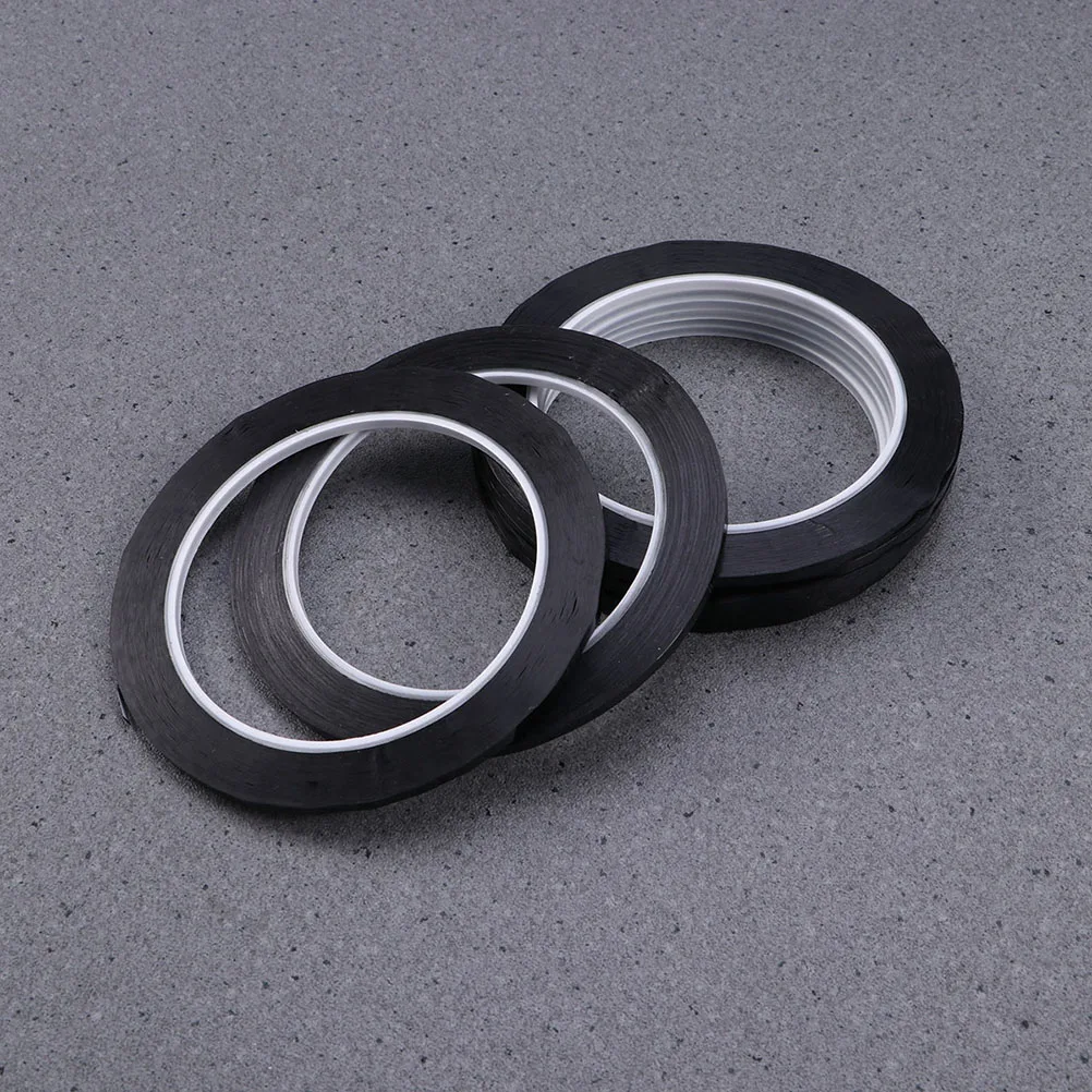 

16pcs Black Tape Whiteboard Graphic Marking Drafting Chart Self Adhesive Various Surfaces PET Durability Strong Adhesion