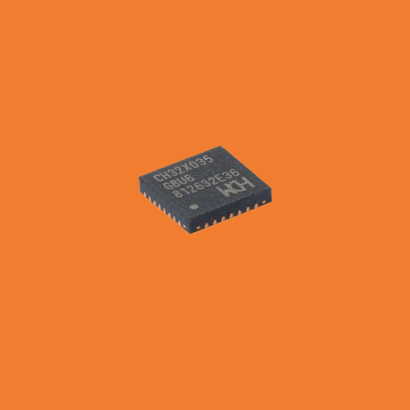 10PCS/original genuine CH32X035G8U6 QFN-28 RISC-V core 32-bit microcontroller MCU
