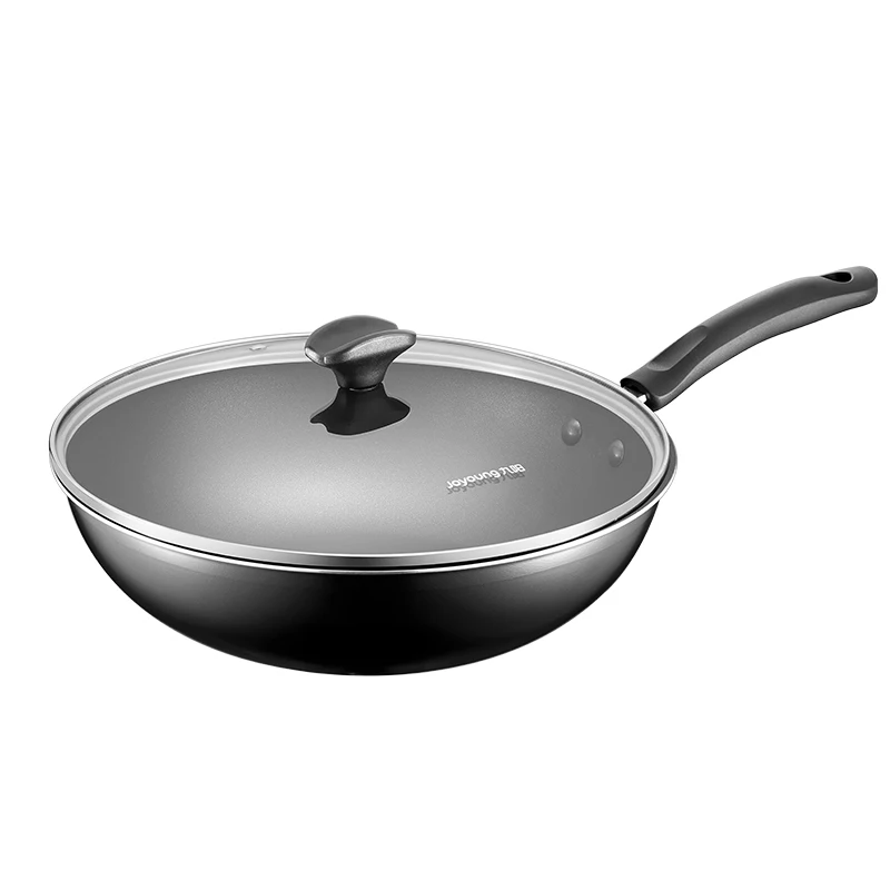 Household non-stick wok special gas burning for induction cooker