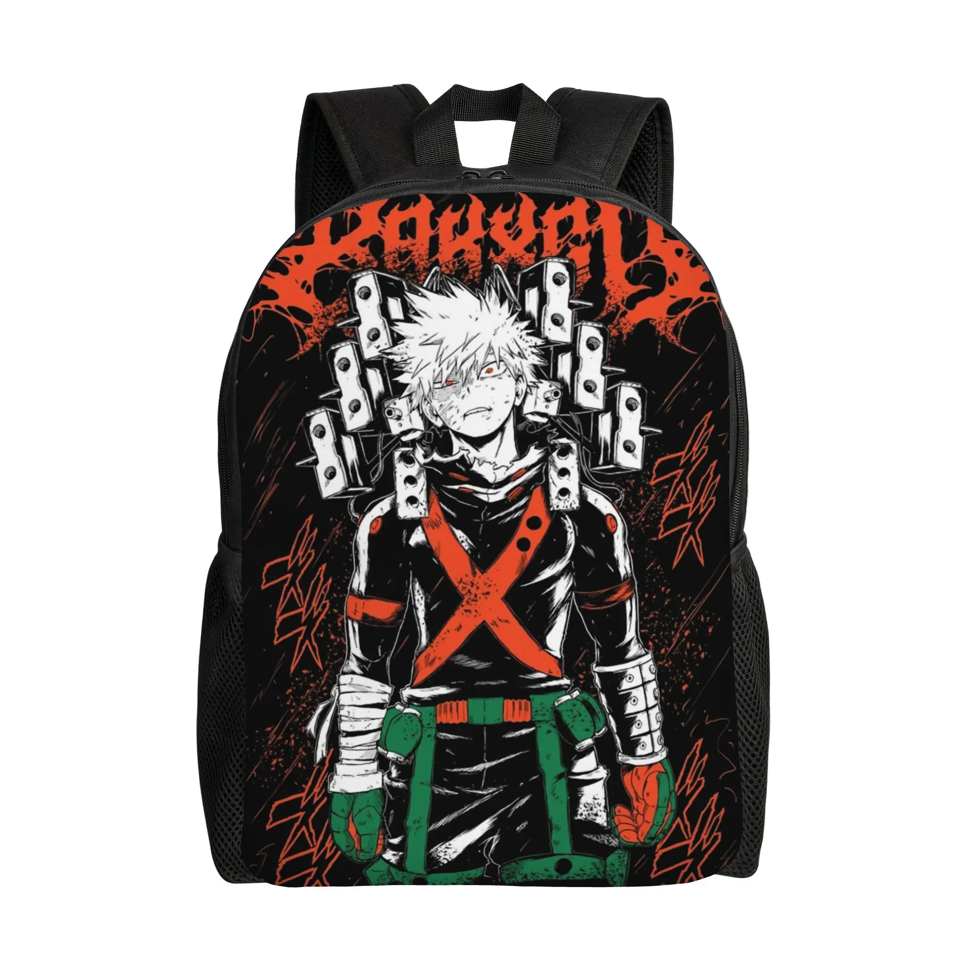 

My Hero Academia Anime Backpack for Men Women Teenage High School Work Daypack Laptop Shoulder Bag Gift