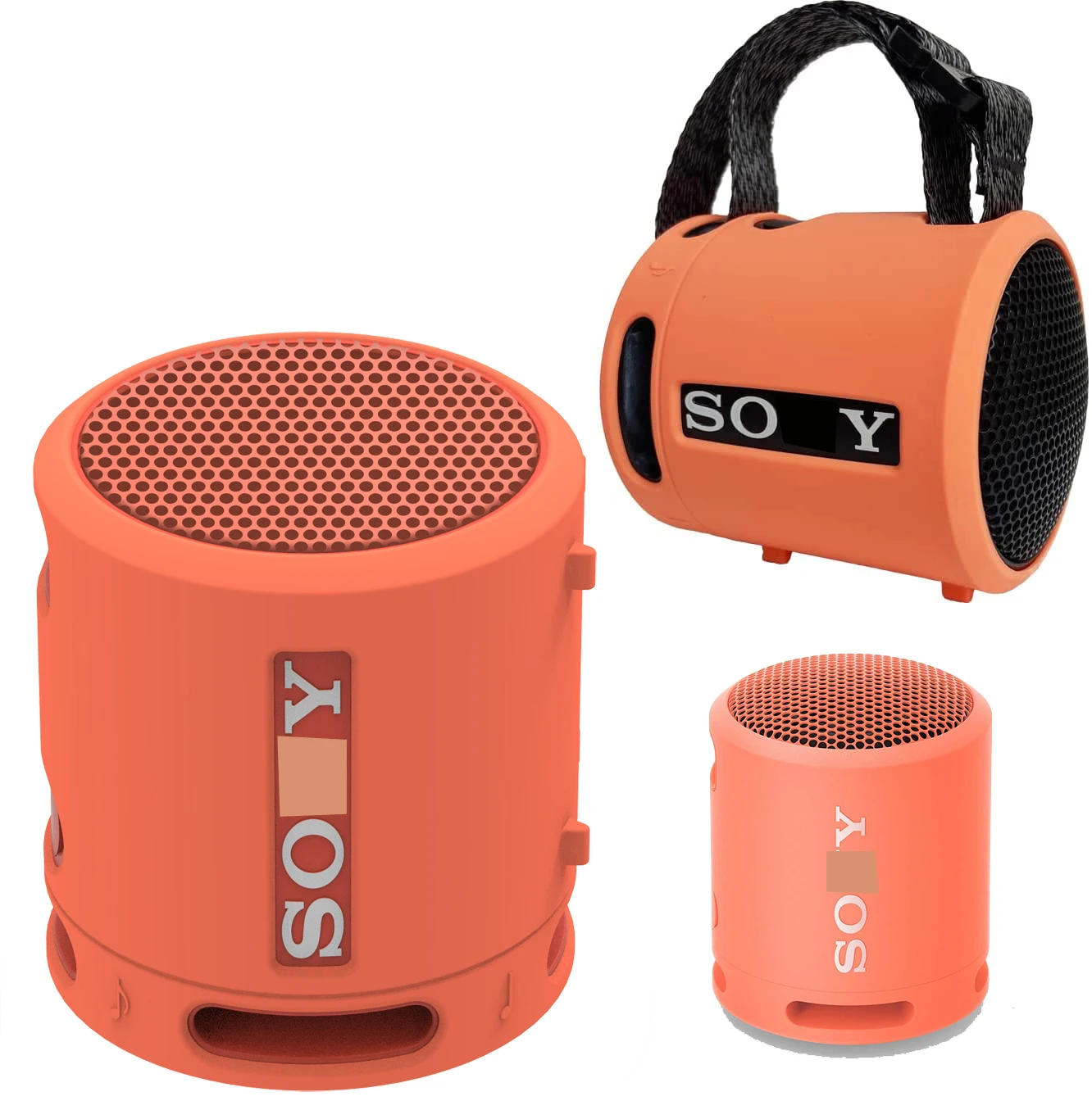 Ốp Vỏ Ốp Lưng Bảo Vệ Cho SRS-XB13 Extra BASS Không Dây Di Động Loa Nhỏ Gọn Có Thể Nằm Xuống Đứng Lên