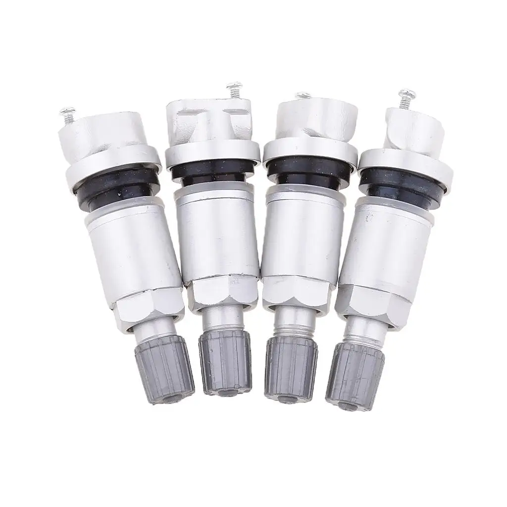 Pack of 4 Aluminum Car Tire Pressure Sensor Valve Stem for Mazda