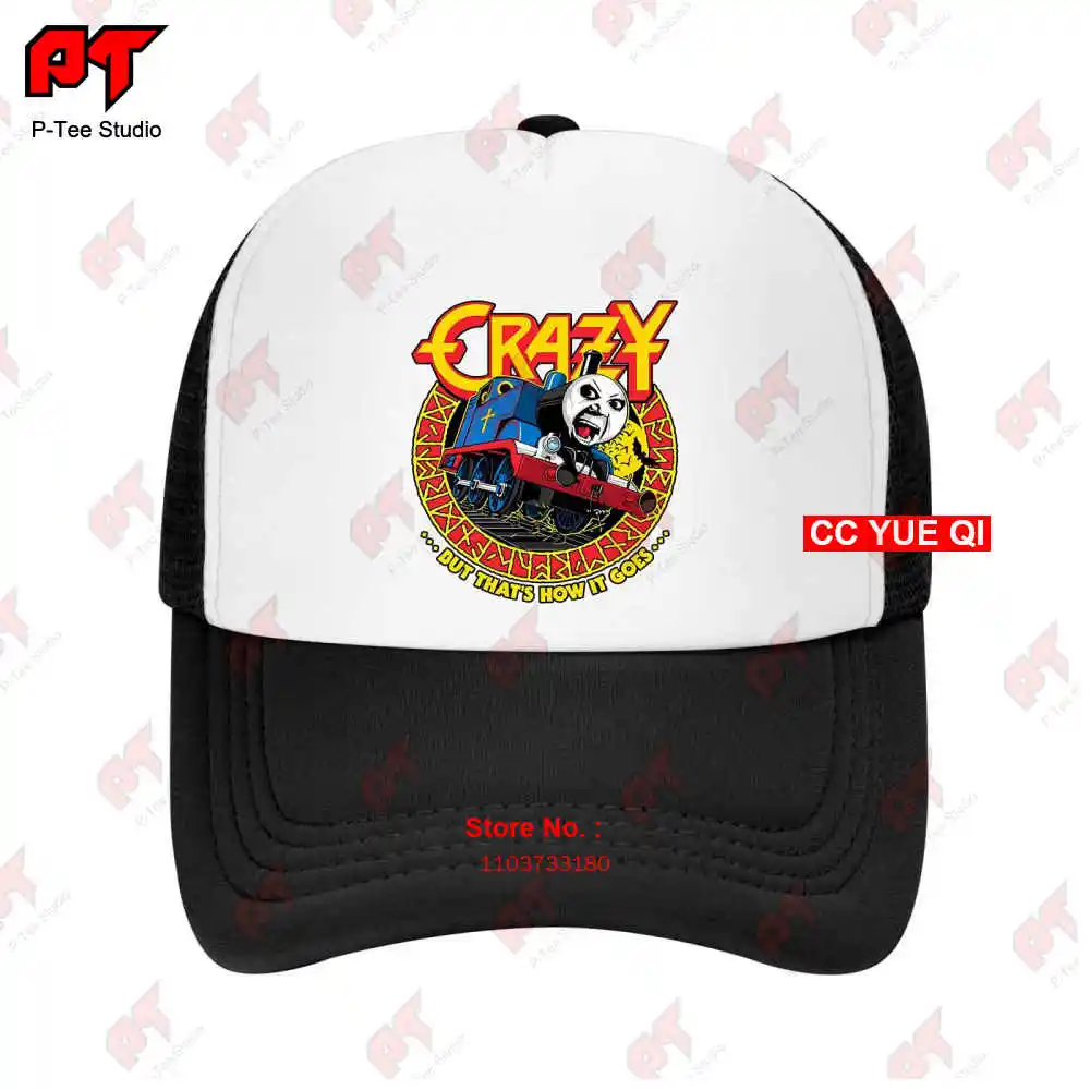 The Crazy Train Ozzy X Thomas Baseball Caps Truck Cap DS87