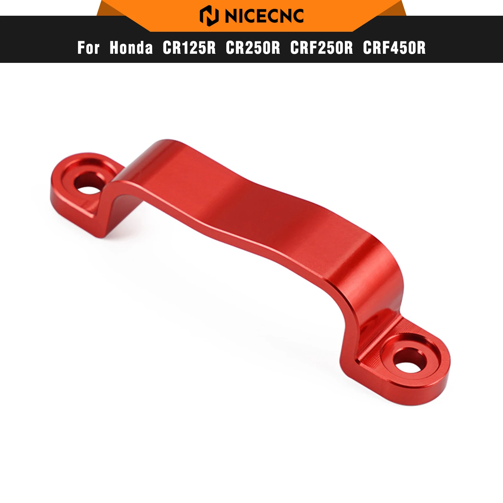 

NICECNC For Honda CRF450R 2002-2012 Brake Line Hose Cable Clamp Holder For Honda CRF250R 2010-2013 CRF450X 2005-2009 2012-2017