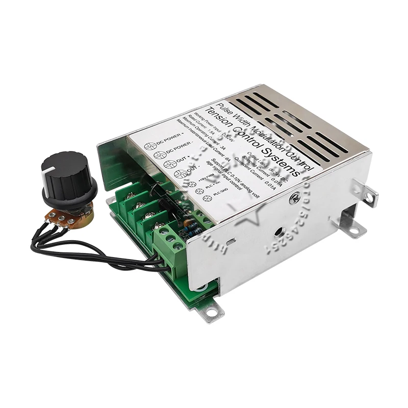 

1x DC24V Pulse WidthModulator PWM DC Motor Electronic Speed Control Forward Reverse Rotaion DC0-24V Output Support PLC 0-10V