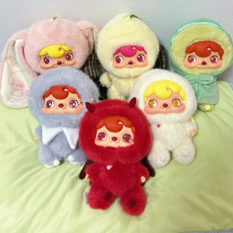 

POUKA Plush Blind Box Cute Action Figure Vinyl Anime Doll Mystery Box Surprise Bag Pendant Collection Keychain Statue Toy Gift