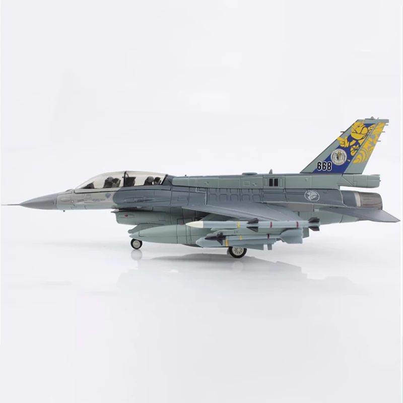 Diecast 1:72 Schaal Ha38026 F16 Jager F-16D Legering Afgewerkte Simulatie Model Souvenir Geschenken Voor Volwassen Jongen