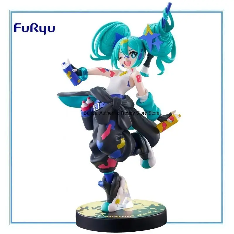 オリジナルsega初音ミク-グラフィティアーティスト-マッチュット-フィギュア-ペイントガール-アナザーカラー-pvc-アニメキャラクターモデル-コレクション-おもちゃ-ギフト