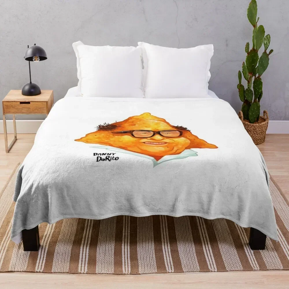 

Danny DeVito - Danny DoRito Throw Blanket Plaid on the sofa blankets ands Blankets