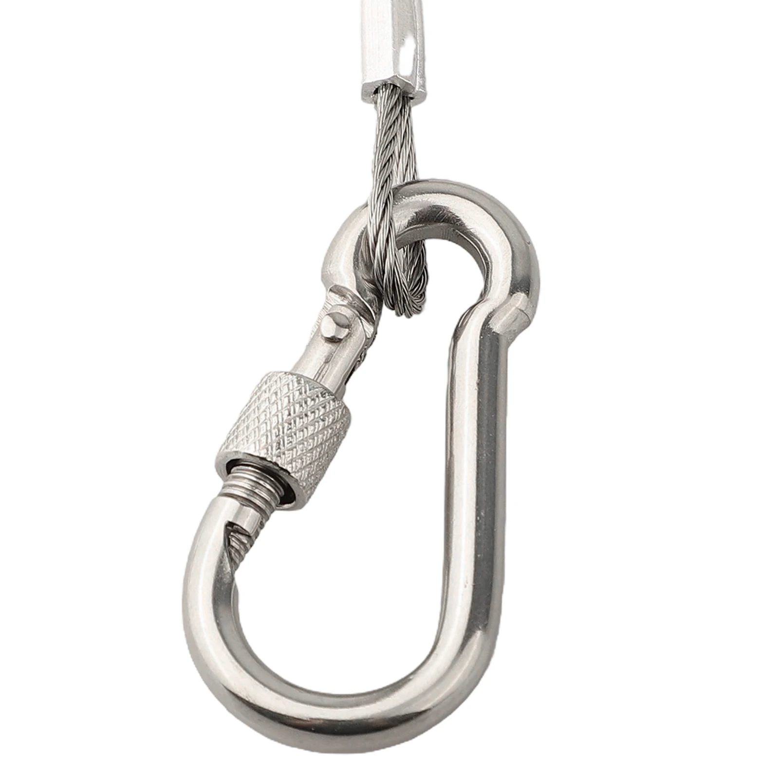 3PCS Wire Rope Security Cable Lock Steel Cable With Eyelets Security 1 M X 2 Mm Effective Theft Protection Safety Cable