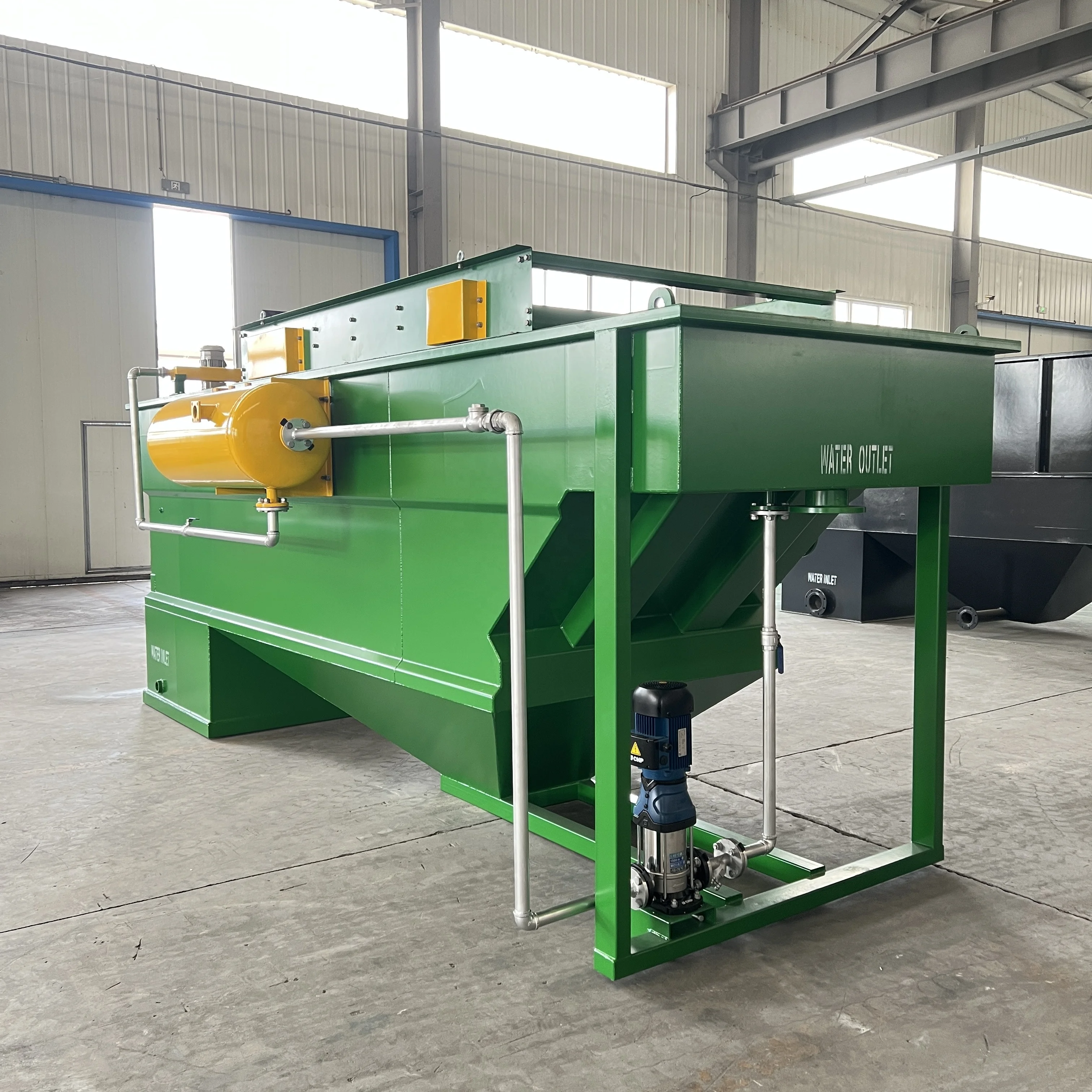 Industrial Grade Customized Flow Rate Wastewater Treatment Equipment Da=f for Slaughterhouse Sewage Remova=l Suspended Solids