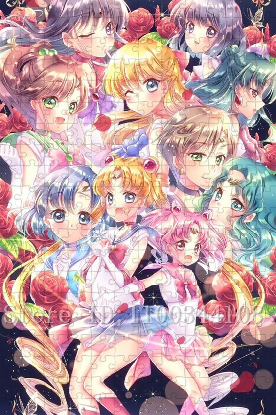 Pretty Cure Jigsaw Puzzles 300/500/1000 Pieces Anime Puzzles for Adults Entertainment Games Intelligence DIY Hobby