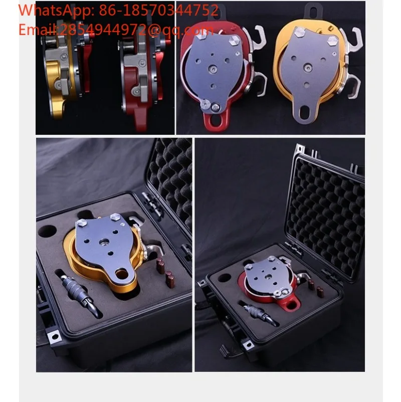 2026    Electric Lifter Aerial Work Lifter Portable Rope Climbing Machine Lifting Heavy Objects 200KG Metal Slide