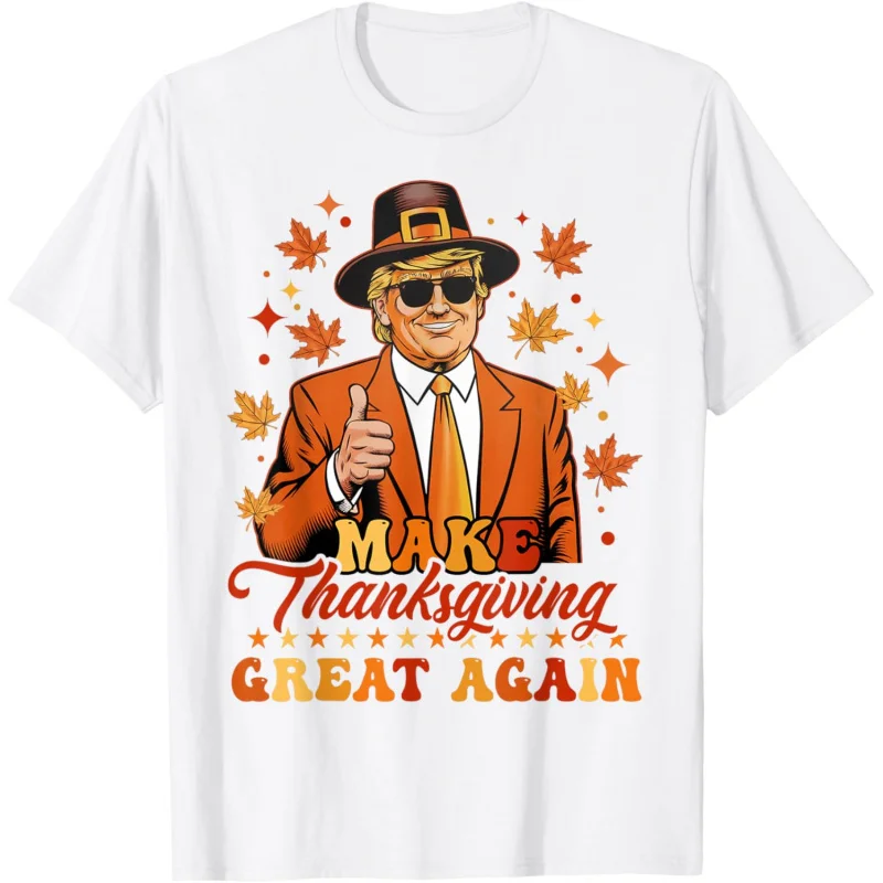 

Let Thanksgiving Day Be Great Again Türkiye Trump US Top T-shirt