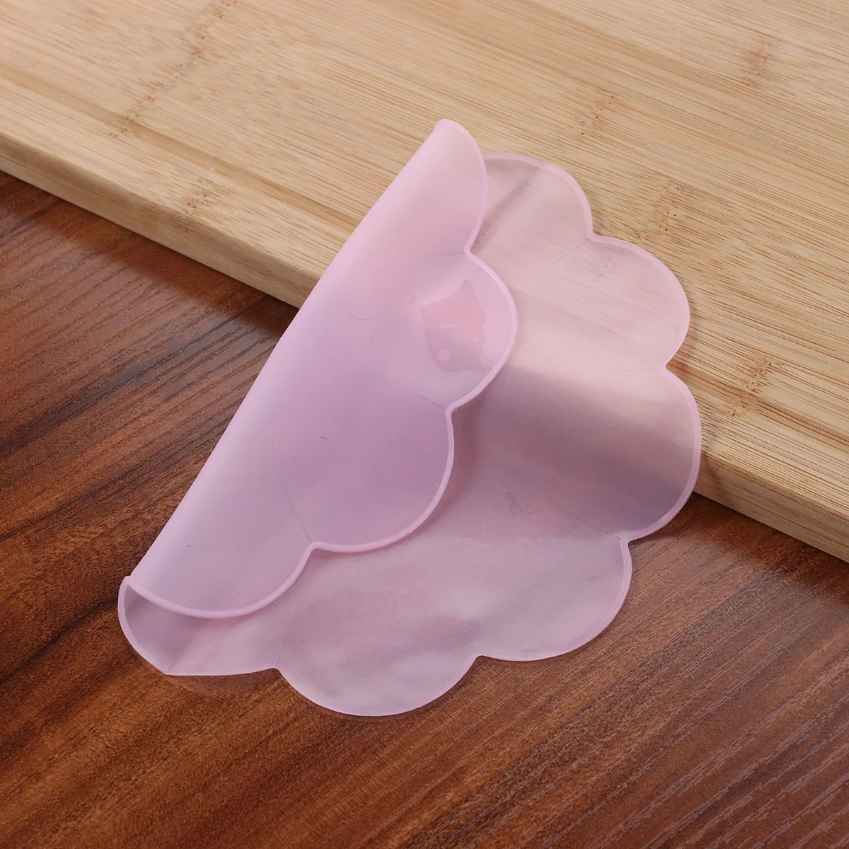 

Flower Shape Silicone Bowl Covers Pink Reusable Stretch Seal Lids Wraps Leak Proof Silicone Seal Cover Fresh Storage