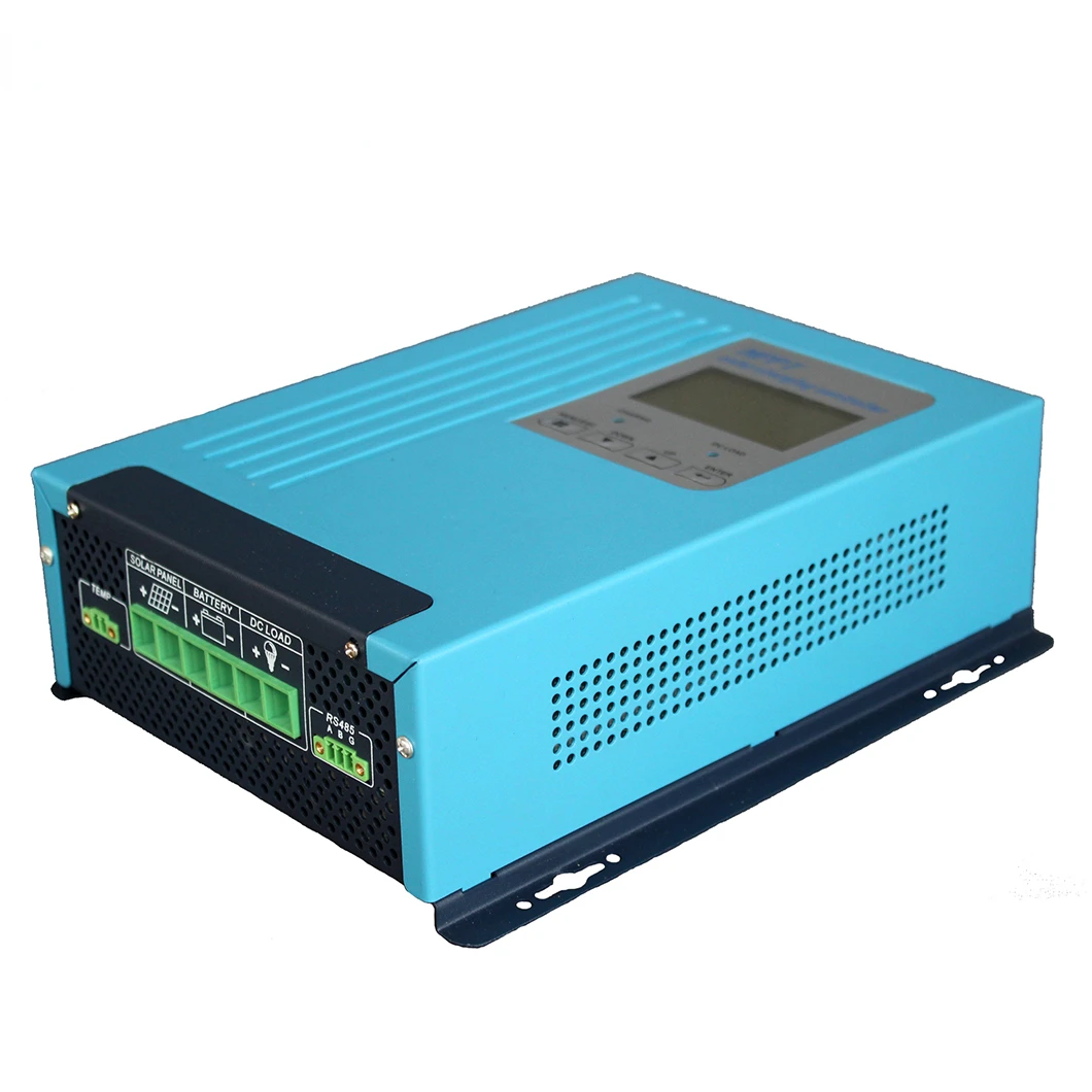 24 Mppt charge controller 12V 24V 48V automatic Identification 50A 60A 70A 60 amp mppt solar charge controller regulator