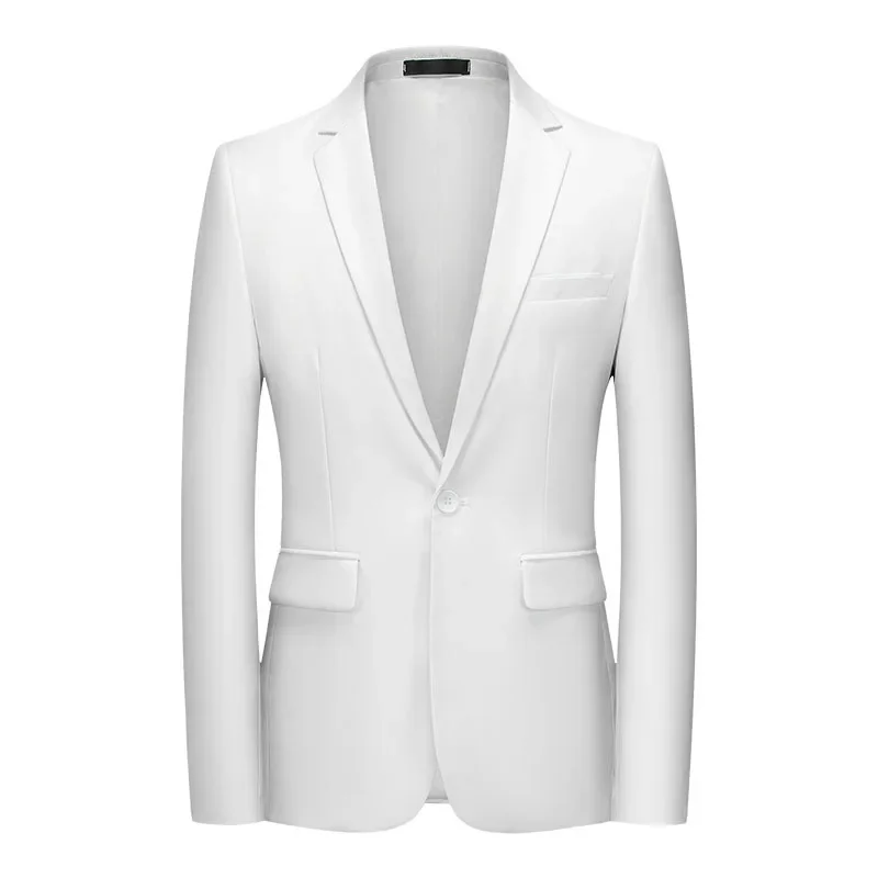 B16-Summer new single-piece jacket for men, student work groomsmen suits