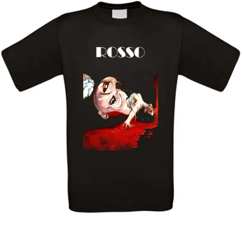 Rosso- Die Farbe des Todes Profondo Rosso Kult Movie T-Shirt alle Größen NEU