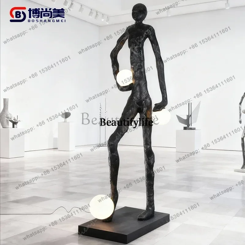 J132 LS hands and feet top ball humanoid sculpture floor model house abstract artwork decorative statue ornament