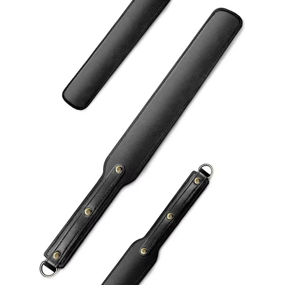

45.72CM PU Leather Spanking Paddle Slapper Whip for Horse Training Crop Equestrian Riding bat