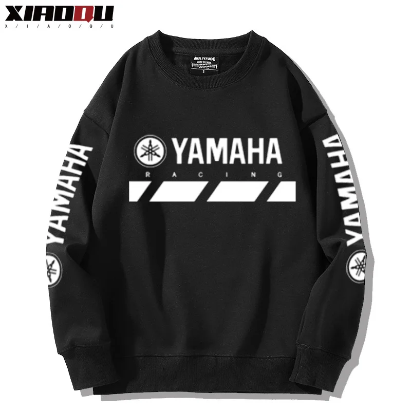 Autumn and Winter Yamaha Motorcycle Sweater Men and Women Riding Clothes round Neck Sweater