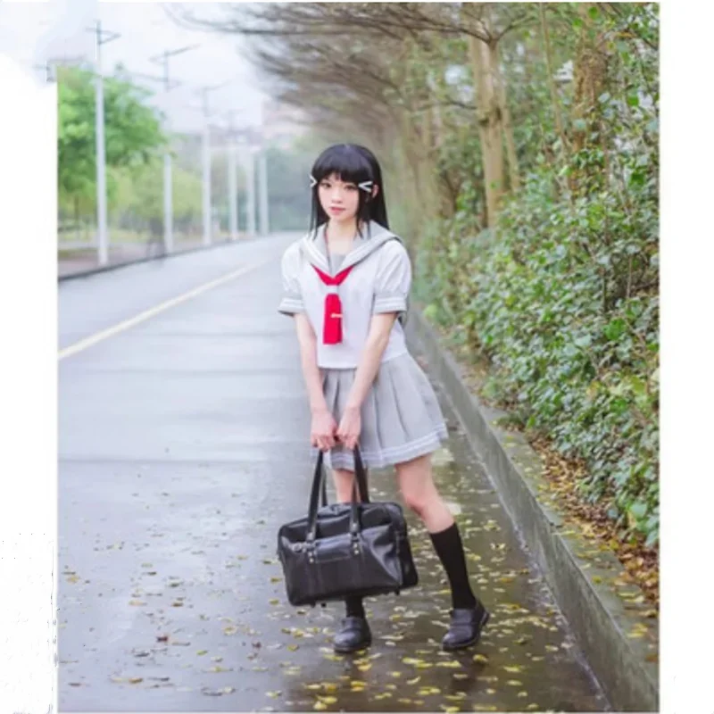 Anime Love Live Sunshine Cosplay Costume Takami Chika Girls Sailor Uniforms Love Live Aqours School Idol Project School Uniform