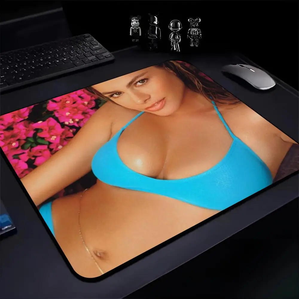 Sofia Vergara  Mouse Pad E-sports players mause pads Game Accessories Game Keyboard Pad Gamer Desktop Mat Deskmat Keyboard Pad X