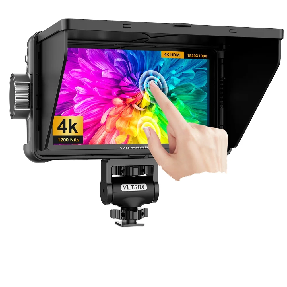 VILTROX DC-550 Pro 5.5 Inch 1200nits 4K 10bit Field Monitor Touchscreen 3D LUT Exposure Focus Assis VILTROX Camera Monitor